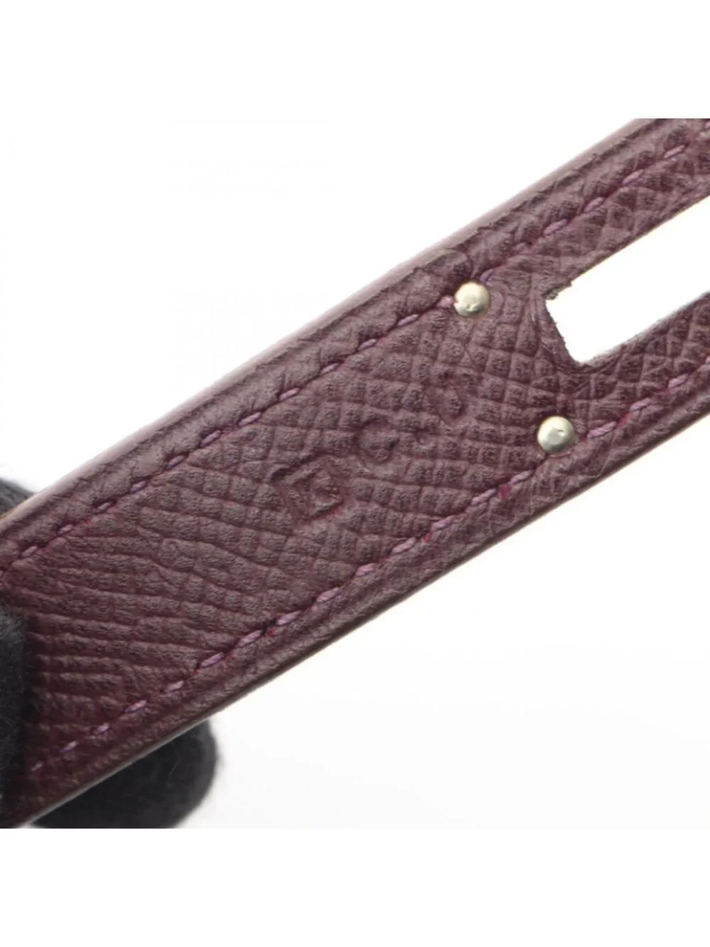 Hermes Briefcase Kelly Depeche 34 Violet Leather